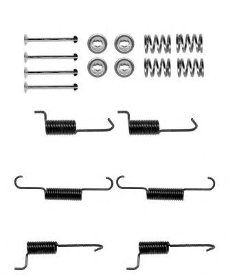 HELLA PAGID 8dz355202081 -  Комплектующие, стояночная тормозная система